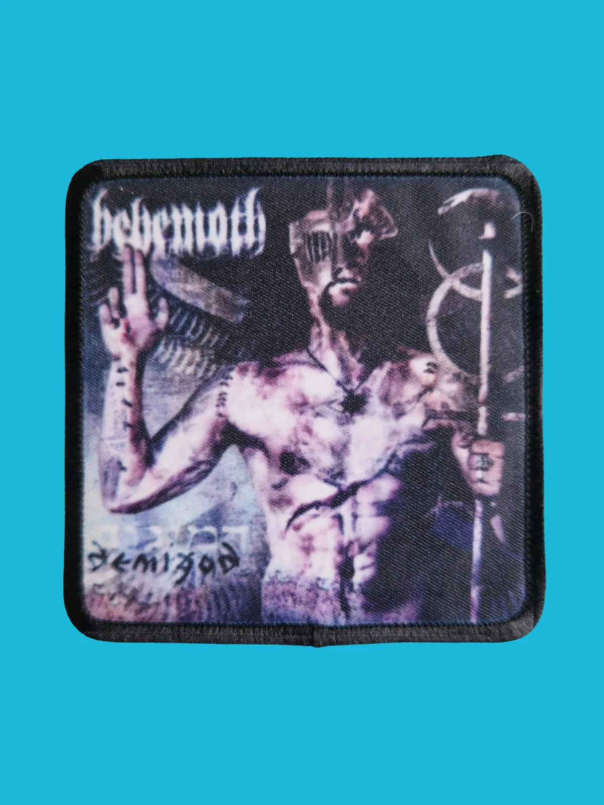 Patch Behemoth - Demigod - Imprimé - Carré de 7,5 x 7,5 centimètres
